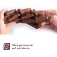 thumbnail image 4 of Juego de 10 moldes de silicona reutilizables para paletas de hielo LIUYMXG para niños, 4 of 5