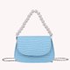 thumbnail image 4 of Bolso Hombro Mini Cuero PU para Mujer Bandolera Con Patrón Piedra A La Práctico Cadena Perlas, 4 of 9