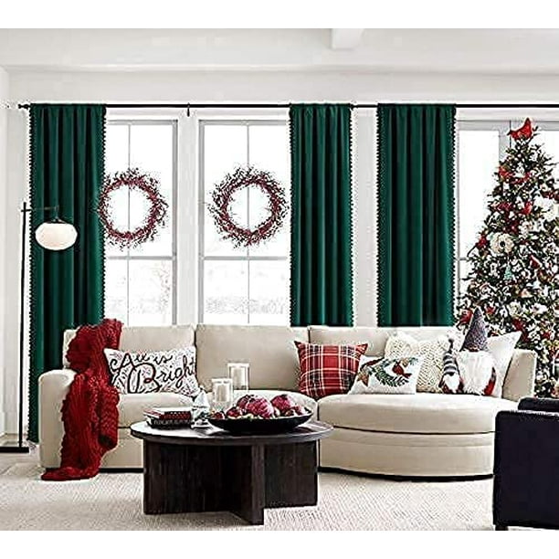 Green drapes deals