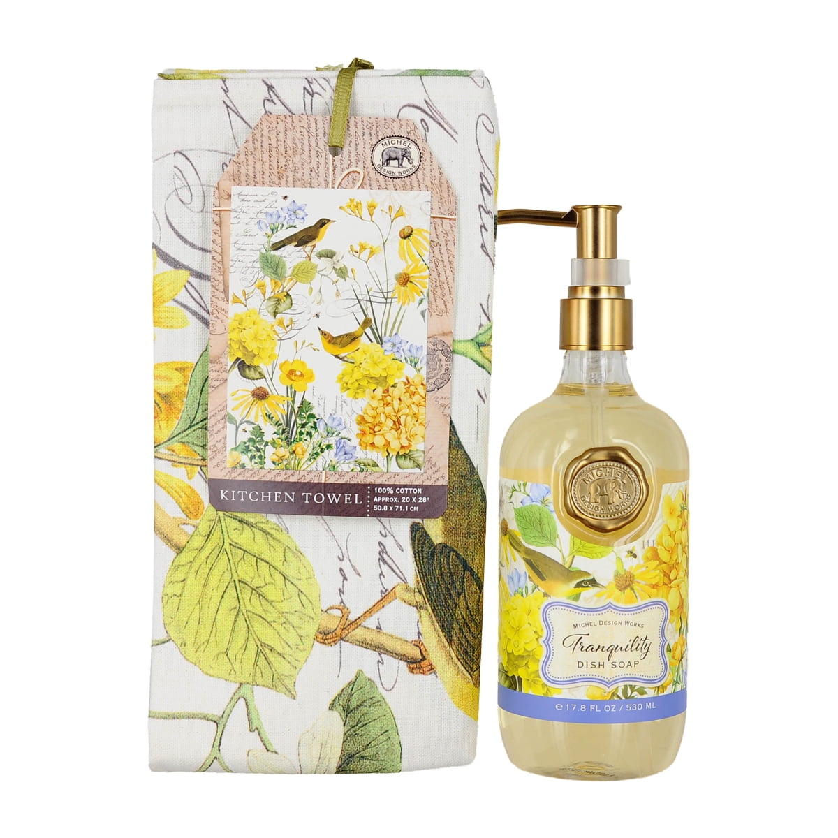 Michel Design Works Dish Soap & Kitchen Towel Tranquility Unisex Dish