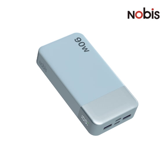 Portable Charger 20000mAh 90W Fast Charging Power Bank with 4 Ports, LED Display, Slim 5.4 Inch, for Phone Laptop Tablet