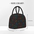 thumbnail image 2 of Rateoe Gamepad Joystick Game Pattern Lunch Bag Women, Lunch Box, Lunch Bag, Small Leakproof Lunch Tote Large Capacity Reusable Insulated Cooler Lunch Container, 2 of 6