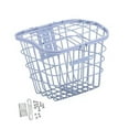 thumbnail image 1 of Colaxi Accessoires de Panier de Vélo avec Couvercle, Panier de Rangement pour Guidon avant, Panier Suspendu pour Vélo pour la Randonnée, Vélos de Route, Extérieur Blanc, 1 of 8