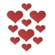 thumbnail image 2 of Espejo 3D Amor Corazones Etiqueta De Calcomanía DIY Extraíble Acrílico rojo, 2 of 7