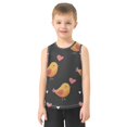 thumbnail image 2 of Birds Hearts Valentine Vest Undershirt Tank Top Sleeveless Quick Dry L, 2 of 7