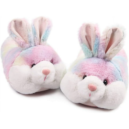 

Classic Bunny Slippers for Women Funny Animal Slippers for Girls Cute Plush Rabbit Slippers Easter Gifts