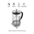 thumbnail image 3 of Cafetera Prensa Francesa Hudson Embolo Acero y Vidrio 800 Ml, 3 of 6