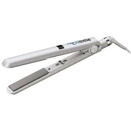 Conair Fer Plat pour Cheveux de 1 Po à Mémoire Numérique Nano - Blanc - BABN2095