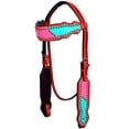 thumbnail image 2 of HILASON Western Horse One Ear Headstall Tack Bridle American Leather | for Horses Headstalls, 2 of 2