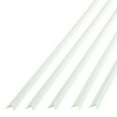 thumbnail image 1 of FAS茂驴陆DE 47 in. Decorative Vinyl Outside Corner Trim Matte White (5 Pack), 1 of 4