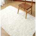 thumbnail image 5 of Everso Shaggy Faux Fur Sheepskin Rug Soft Fluffy Area Rugs Small Sofa Mat Cover Floor Carpet Pad, 5 of 17