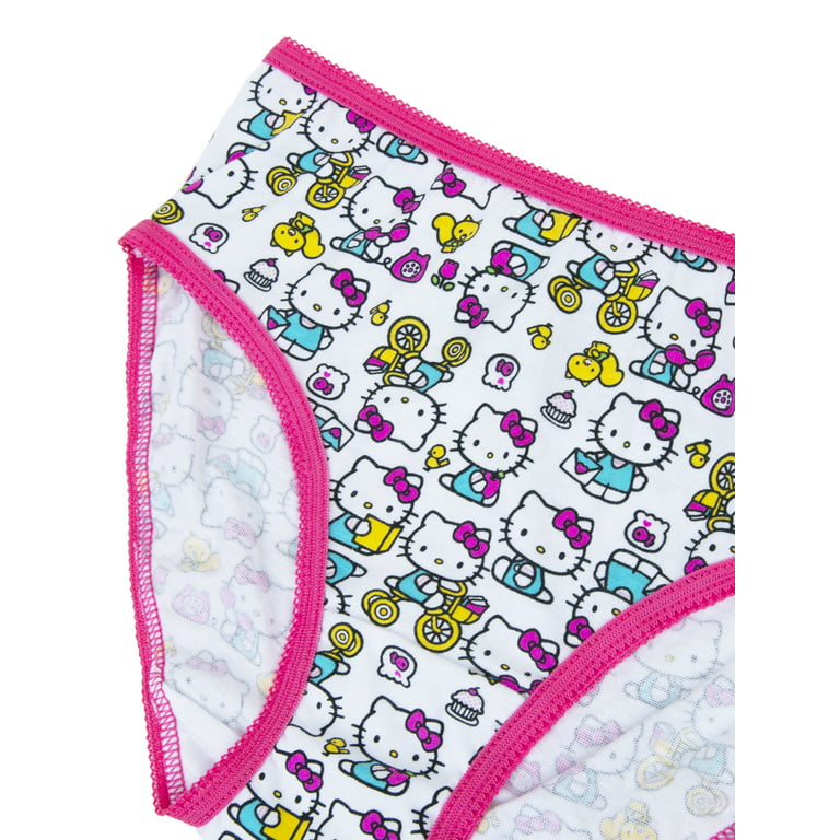 Hello Kitty Girls Underwear, 14 Pack Panties Sizes 4 - 8 