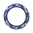 thumbnail image 7 of ZUXONGSY Blue Camo Golf Cart Steering Wheel Covers Universal Car Wheel Cover Easy to Install Club Car Steering Wheel Cover Elastic Car Steering Wheel Protector Cover for Club Car Golf Cart, 7 of 7