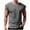 Dark Gray, variant on WWV Men Gym Tank Tops Sleeveless Crewneck Solid Color Blouse Summer Comfortable Loose Fit Vacation Travel Tops Army Green L