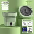 thumbnail image 3 of Green Portable washing machine,6 L large capacity foldable Washer.Suitable for apartments, dormitories, 3 of 5