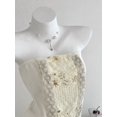 thumbnail image 2 of Women Sequin Decor Strapless Mini Dress with Ruffled Skirt, 2 of 7