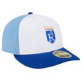 thumbnail image 3 of Men's New Era  White Kansas City Royals 2024 Batting Practice Low Profile 59FIFTY Fitted Hat, 3 of 5