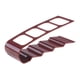 thumbnail image 1 of Soporte para control remoto Organizador de control remoto Soporte de almacenamiento con 4 compartimentos Café, 1 of 9