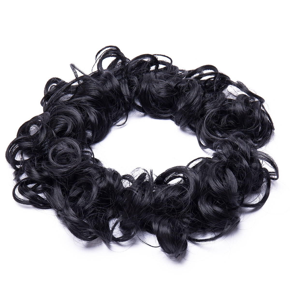 Snoilite Long Magic Hair Band Scrunchie Messy Curly Hair Bun Maker DIY