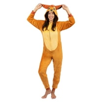 Disney Bambi Womens Onesie Pajama Costume Female, Bambi, Size: L