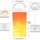 thumbnail image 3 of LED flame lamp, USB rechargeable flame night light, waterproof, 3 of 5