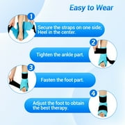 Comfytemp Large Ankle Foot Ice Pack Wrap for Injuries, Reusable Gel Cold Packs for Feet, Achilles, Arch