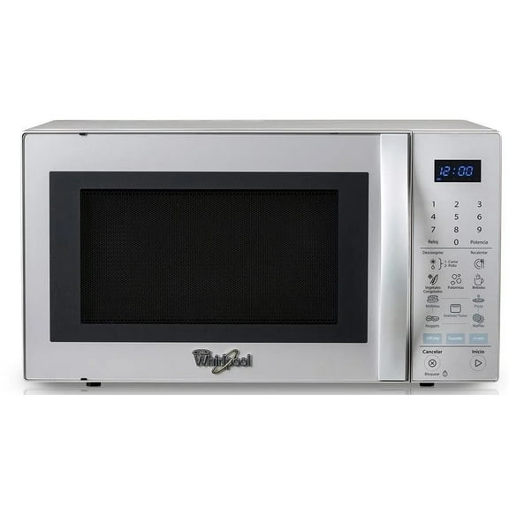 Horno de Microondas Whirlpool  WM2514D 1.4 Pies Cúbicos Gris Acero