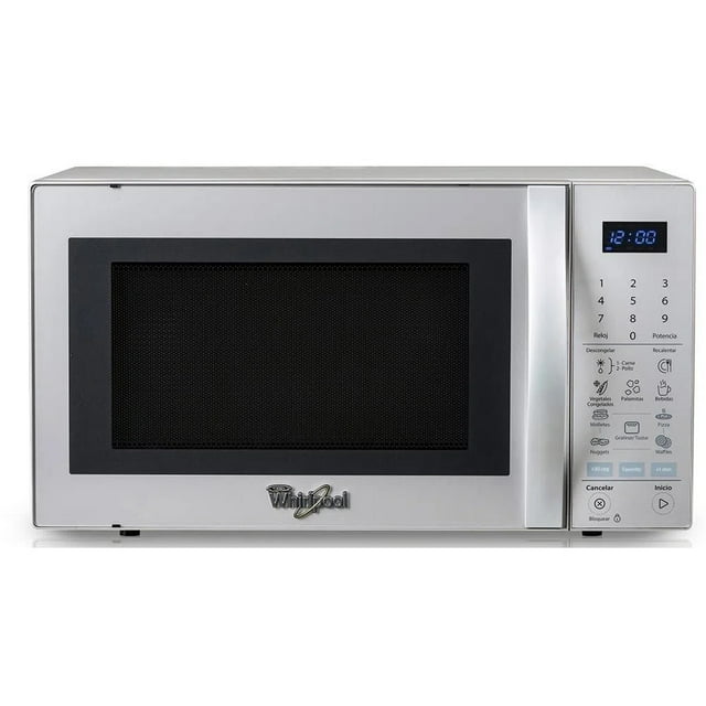 Horno de Microondas Whirlpool WM2514D 1.4 Pies Cúbicos Gris Acero