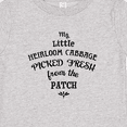 thumbnail image 4 of Inktastic My Little Heirloom Cabbage Picked Fresh from the Patch Boys or Girls Baby T-Shirt, 4 of 5