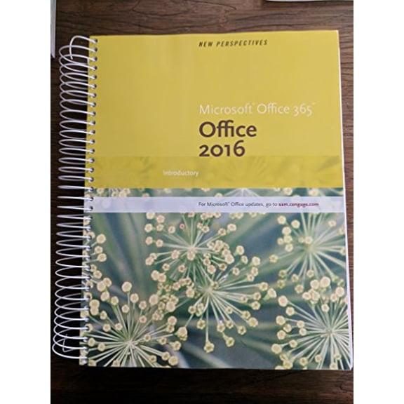 Pre-Owned New Perspectives Microsoft Office 365 & Office 2016: Introductory, Spiral Bound Version (Unknown) 1305879171 9781305879171