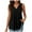 Black, variant on adviicd Women's V-Neck Flowy Loose-Fit Sleeveless Tank Tops – Basic Casual Styles for Effortless Summer Comfort (Light Blue,S)