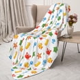 thumbnail image 3 of Hirioo Undersea Animals for Flannel Blanket, Cozy and Warm Throw for Bed or Couch ,Perfect for All Seasons-60"x50", 3 of 6
