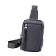thumbnail image 1 of Bolso de pecho para hombre, bolso de hombro, mochila, bolso ligero, bolso de pecho, mini bolso de hombro para ciclismo, senderismo, equitación, pesca, Gris, 1 of 8