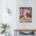 thumbnail image 3 of ARISTURING Modern Artwork Pink Flowers Canvas Print Wall Art Decor Perfect for Girls Bedrooms and Living Spaces, 3 of 4