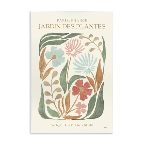 Stupell Industries French Exhibition Florals Botanical & Floral Painting Unframed Art Print Wall Art, 10 x 15