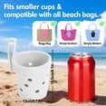 thumbnail image 2 of Cup Holder for Bogg Bag, Drink Holder Attachment for Beach Tote, Water Bottle Drinks Cans Holder for Bogg Bag Accessories, 2 of 6