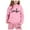 Pink, variant on Child Boys Girls Sweatsuit Set 2PC Long Sleeve Khaki Sweatshirt and Sweatpants Warm Fall Winter Clothes Boys Active Tracksuit Set3-4 Years