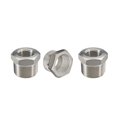 thumbnail image 1 of Beduan Buje hexagonal reductor de acero inoxidable de 3/4" macho NPT a 3/8" hembra NPT adaptador de tubo fundido reductor (paquete de 3), 1 of 2