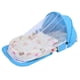 thumbnail image 2 of Cama multifuncional para bebé, antimosquitos, plegable, portátil, con mosquitera y juguetes (azul), 2 of 14
