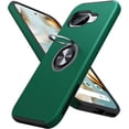 thumbnail image 1 of MYKOMI pour Google Pixel 9a Étui, Protection Militaire à Double Couche, Étui Antichoc avec Support Anneau en Métal, Support, Étui de Protection Ajustée pour Google Pixel 9a, 1 of 7