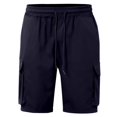 thumbnail image 4 of Men Classic Straight Leg Shorts – Minimalist Solid Athletic Shorts, Casual Sport Shorts For Street Wear Travel Everyday Styling, 4 of 5
