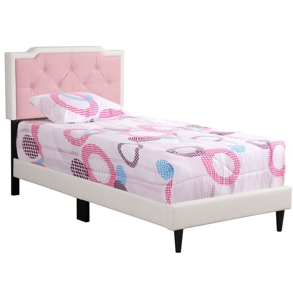 Twin Bed with Foam Filling - Ideal for Small Living Spaces