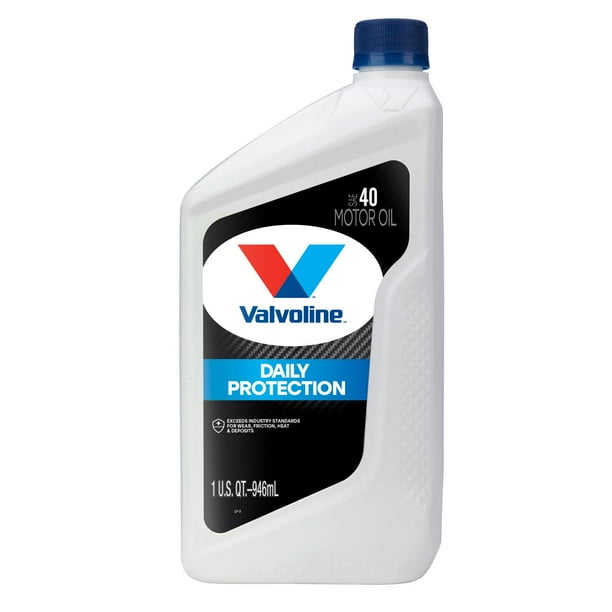 Valvoline Daily Protection Sae 40 Aceite de motor convencional 1 cuarto de galón