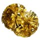 thumbnail image 3 of Pompones de animadoras para el espíritu deportivo y el baile aeróbico Golden Glamour, 3 of 8
