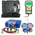 thumbnail image 1 of ZENY Balance de Charge Électronique Réfrigérant Numérique Portable 220 Lbs HVAC AC R134a avec Manomètre et Étui, 1 of 4