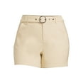 thumbnail image 5 of Madden NYC Juniors Plus Size Millennium Shorts, 5 of 5