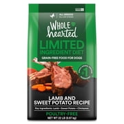 WholeHearted Limited Ingredient Diet Lamb & Sweet Potato Recipe Dog Food 22 lbs.