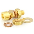 thumbnail image 2 of (5pcs) Brass Socket Head Cap Screws Nut Bolts Accessoriesfour Combination, M4x25mm, 2 of 5
