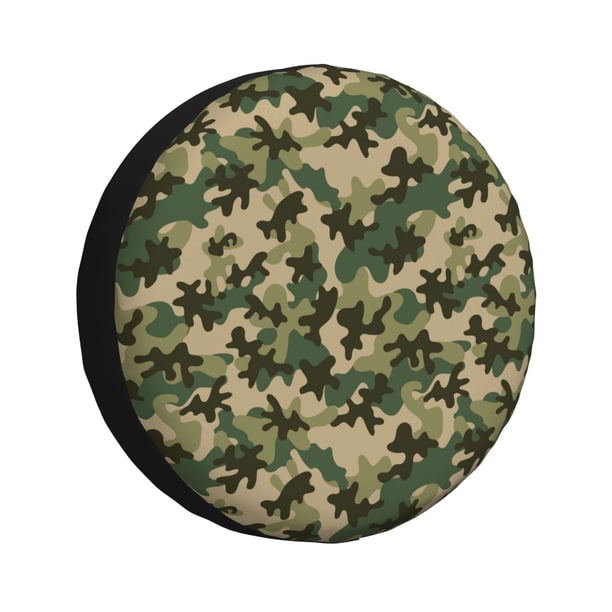Balery Camouflag Cubiertas para Neumáticos - Protector Resistente para Neumáticos de Camioneta, SUV, Remolque, Camper y RV-16 inch