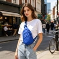 thumbnail image 6 of MMJ Crossbody Bags For Women Sling Bag Waterproof Lightweight Polyester Outdoor Sports Travel Hiking Shopping Cross Body Shoulder Bag Daily Use 13.39x7.09x3.54in, 6 of 6